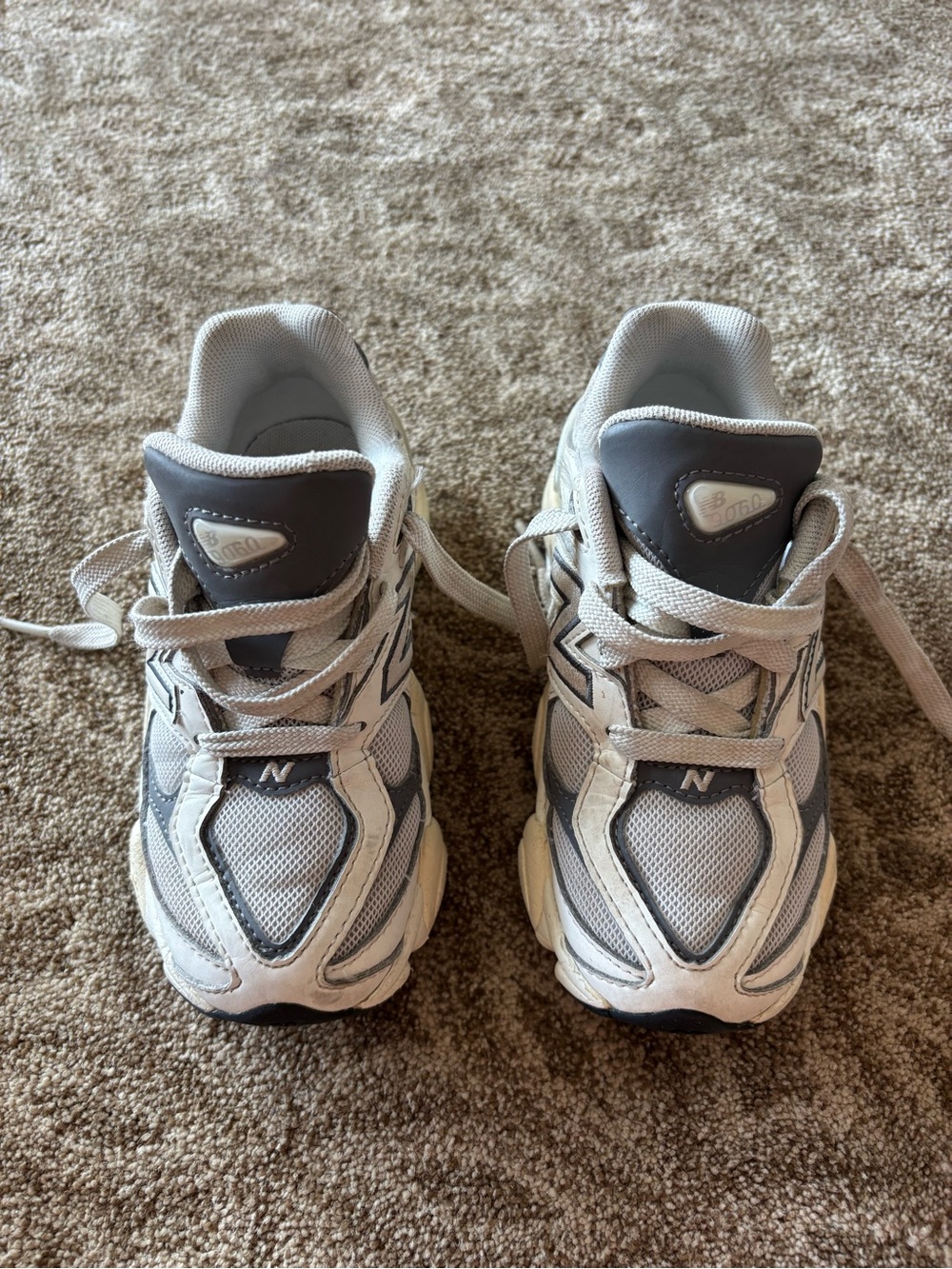 Kids White and Gray 9060 new balance!! - Picture 3 of 10